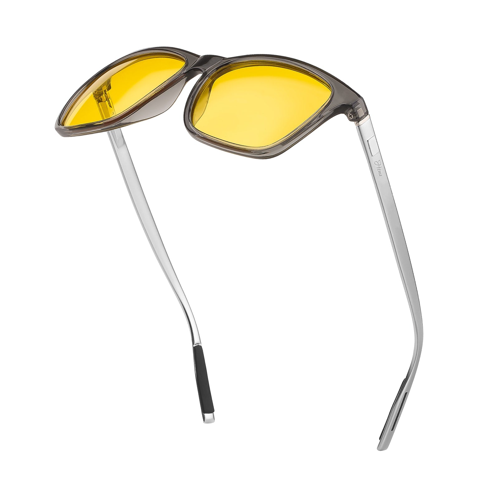 Vintage Polarized Sunglasses Men Wear Over Myopia Prescription Glasses  Photochromic UV400 Eyewear Night Vision Driving Goggles