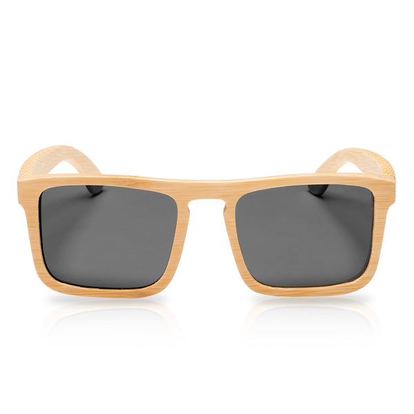 New Retro Bamboo Sunglasses Men Wooden Bamboo Glasses Men Brand Designer  Fashion Square Sport Outdoor Wood Sun Glasses Male Faux wood glasses